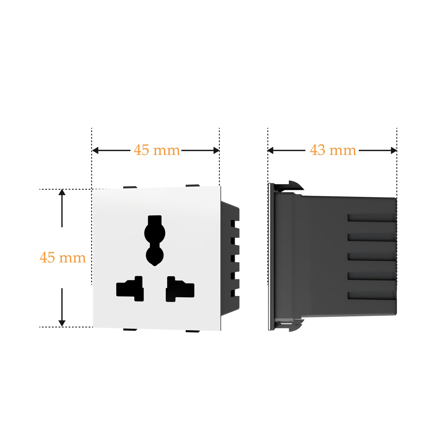 Non - Smart Modular Socket