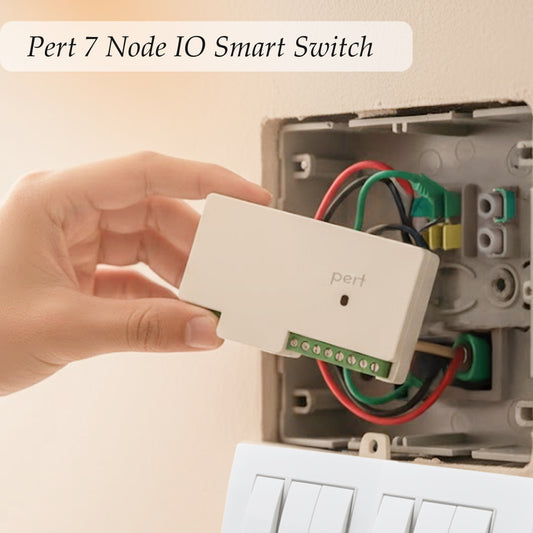 7 Node IO Smart Switch(1 X 16amp Heavy Load), Dual Input for Inverter Power