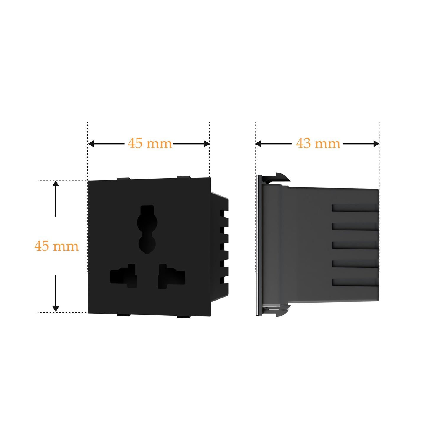 Non - Smart Modular Socket