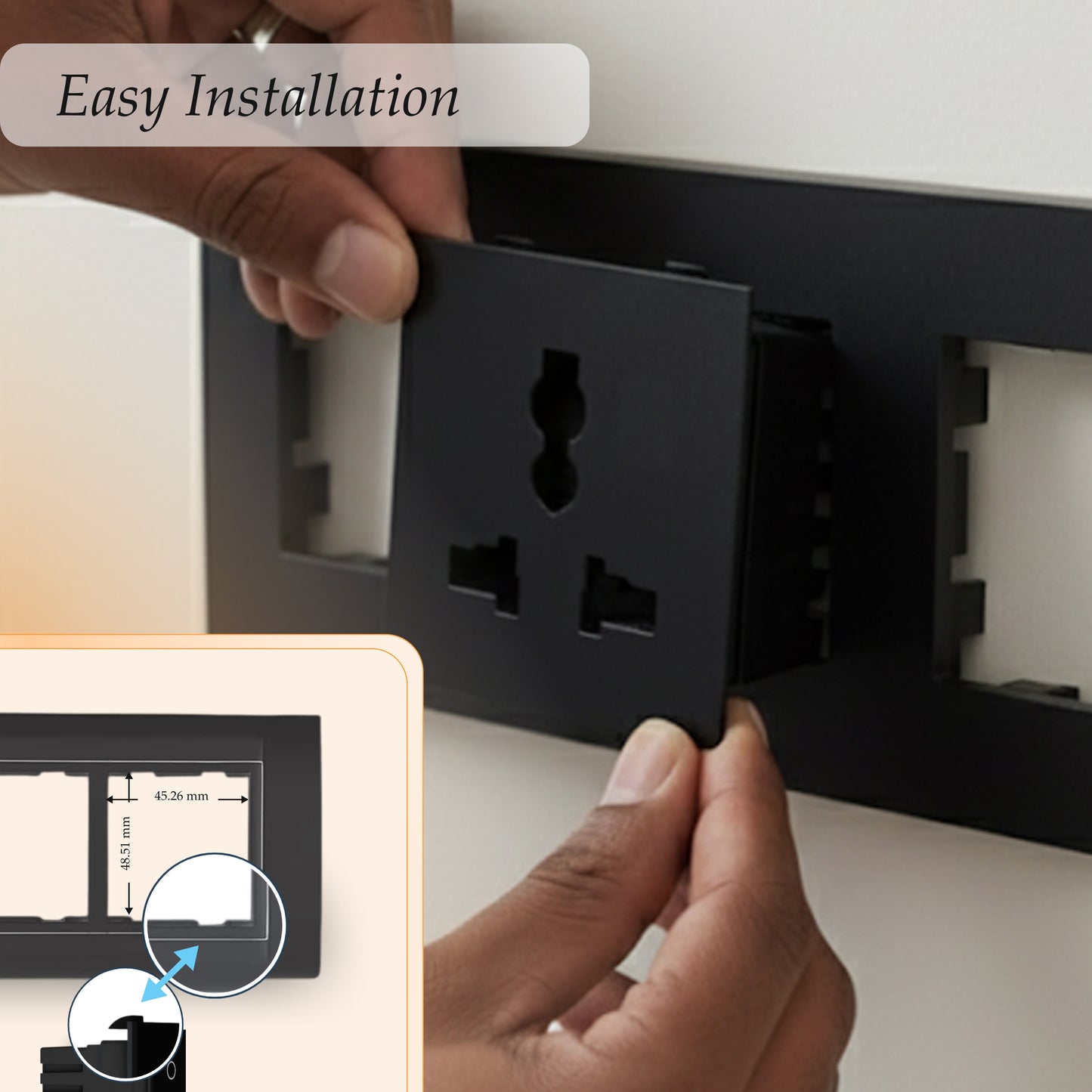 Non - Smart Modular Socket
